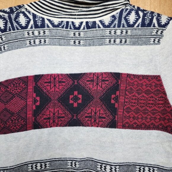 NEW Belldini Southwestern Long Open Front Cardigan Jacket Sweater Size Small S I - Picture 9 of 10